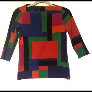 Ralph Lauren Women 3/4 sleeve top